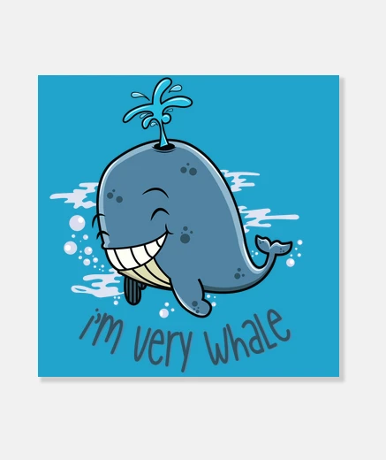 Wall im very whale