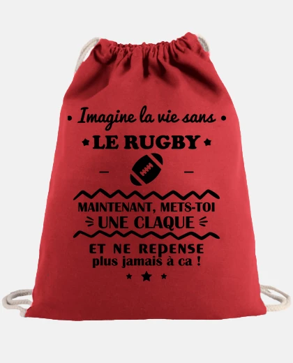 Sac Imagine la vie sans rugby, rugbyman