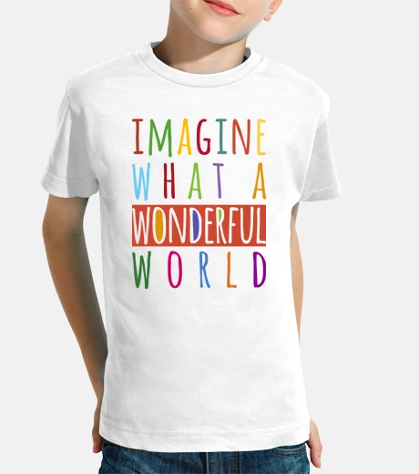 Kids imagine what a wonderful world