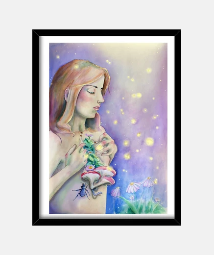 Quadro immagine degli ecosistemi (15 x 20 cm)