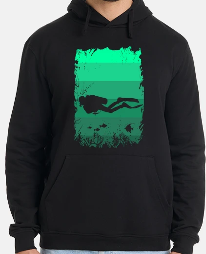 Felpa immersione abbigliamento subacqueo vint
