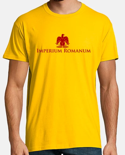 Camiseta Imperio romano latín rojo