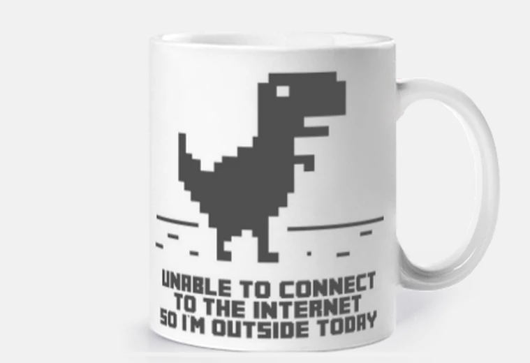 Tazza impossibile connettersi a Internet
