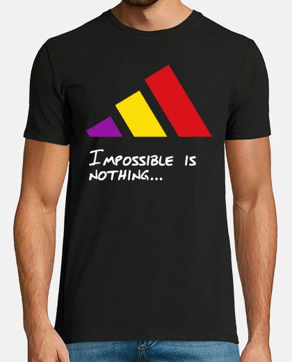 T-shirt impossibile not è fondamentale