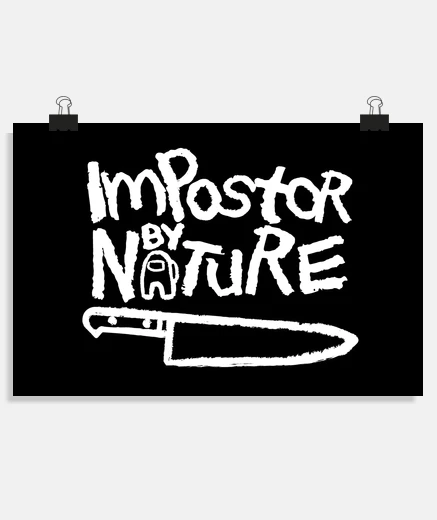 Poster impostore per natura