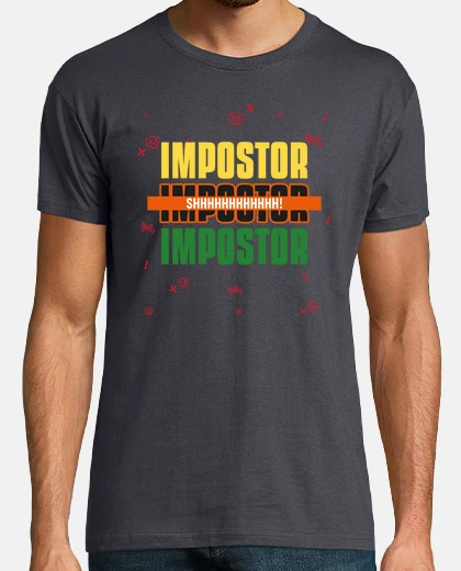 T-shirt impostore shhhh