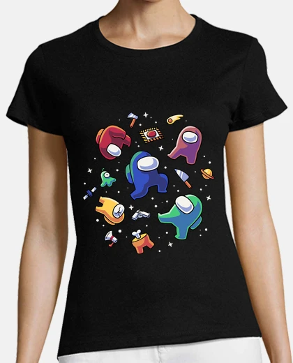 T-shirt impostors in space - among us crewmates