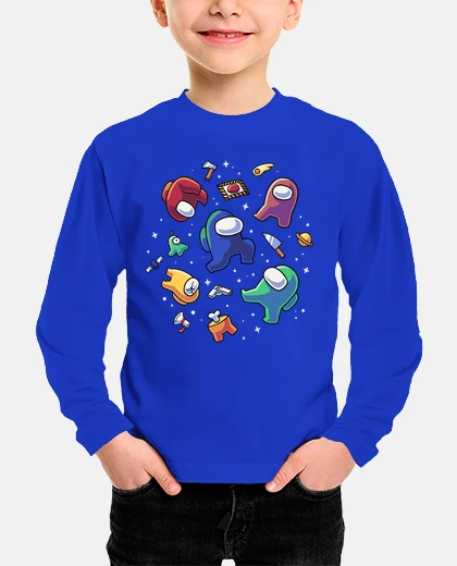 Children's impostors in space - among us crewmates
