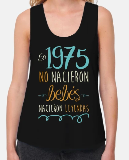 T-shirt in 1975, babies were not born, legends were born, 50 years
