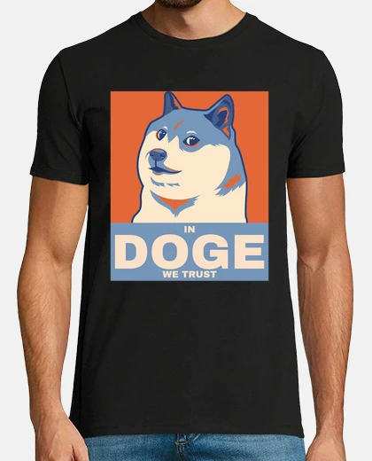 T-shirt in doge ci fidiamo
