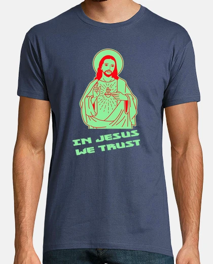 T-shirt in Gesù non ci rust