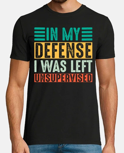 T-shirt in mia difesa sono rimasto senza superv