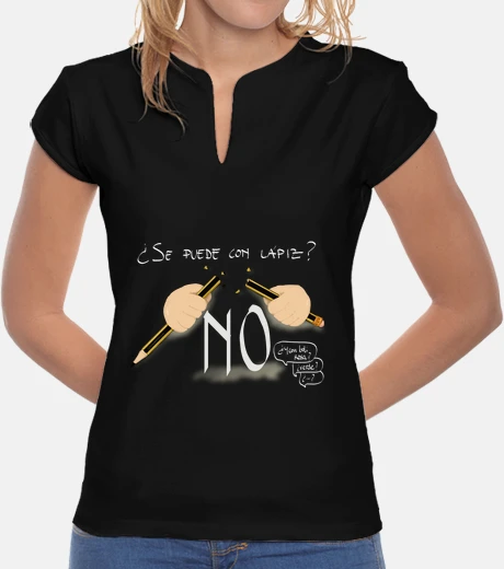 T-shirt in pencil not for dark t-shirts