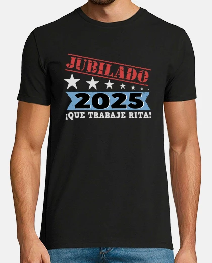 T-shirt in pensione nel 2025 che lavorare Rita 