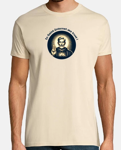T-shirt in saint-internet ci fidiamo