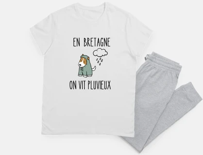 in Brittany we live in rain