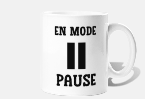 in pause mode