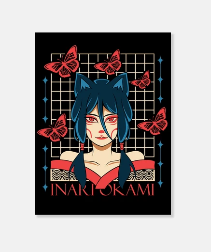 Stampa inari okami