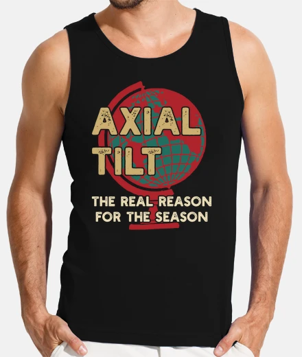 Camiseta Inclinación axial razón real de la temp