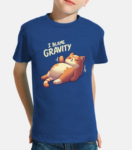 Abbigliamento incolpo gravità paffuto gatto pigro