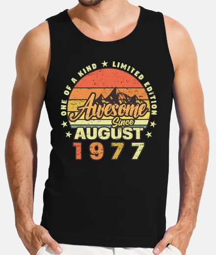 Camiseta increíble desde 1977 cumpleaños perfect