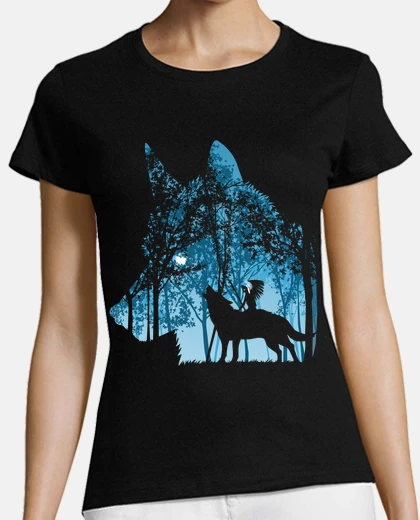 T-shirt india wolf