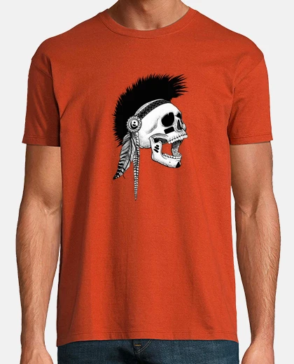 Tee-shirt Indian Skull Outlaw