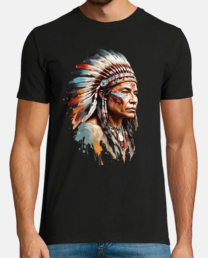 T-shirt indiano nativo americano