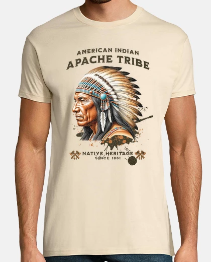 Tee-shirt Indien d39Amérique tribu Apache