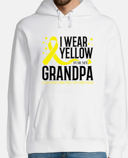 indosso il giallo per mio nonno