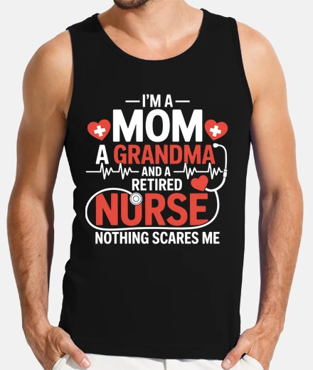 T-shirt infermiera divertente nonna infermiera 