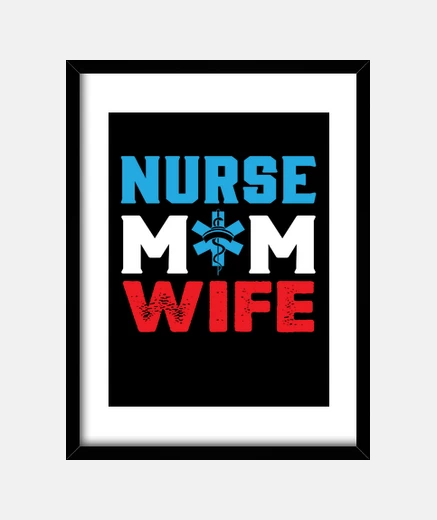 Quadro infermiera mamma moglie