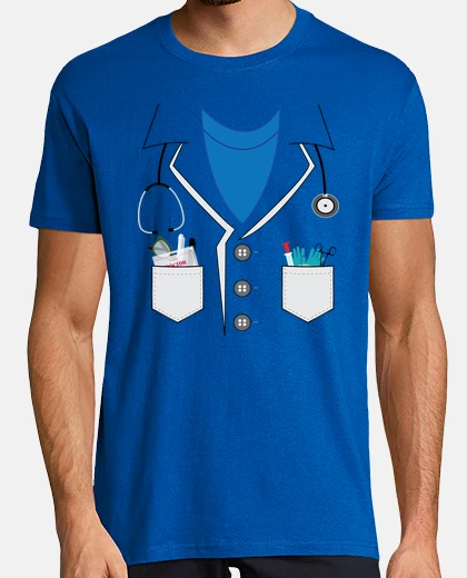 T-shirt infermiera o medico con stetoscopio