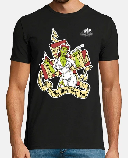 T-shirt Infermiera zombie