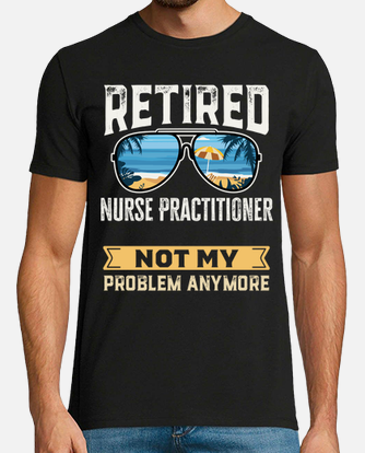 T-shirt infermiera in pensione divertente