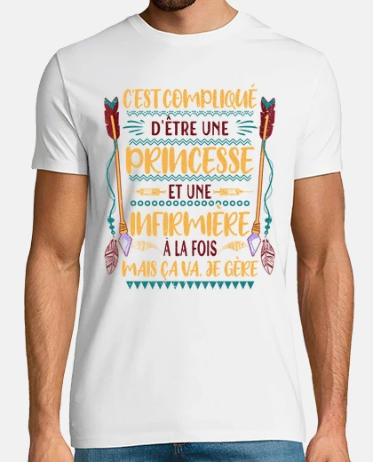 Tee-shirt Infirmiere Infirmerie Hopital Humour