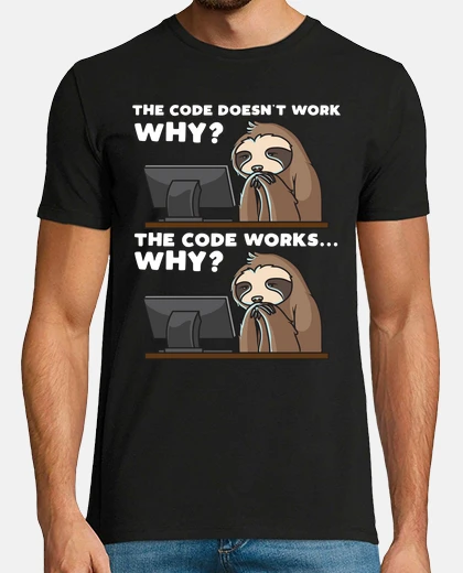 Tee-shirt informaticien programmeur ordinateur