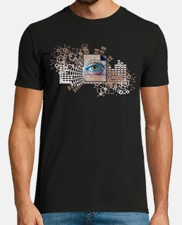 informaticien oeil IA circuit imprimé geek 