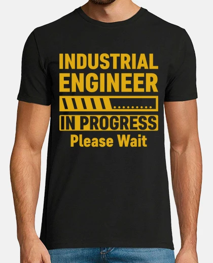 T-shirt ingegnere industriale in corso