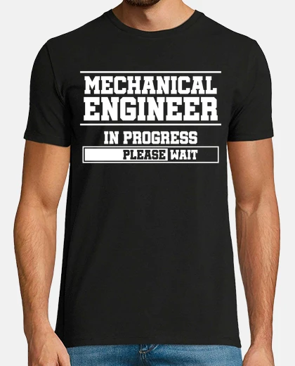 T-shirt ingegnere meccanico in corso per favore