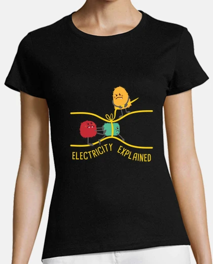 Playera ingeniero electrico fisica graciosa