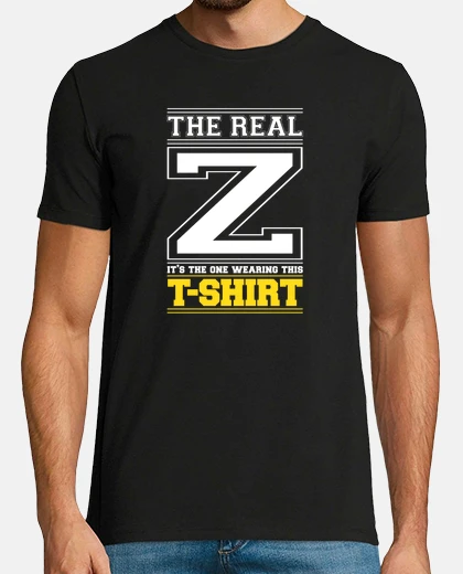 Tee-shirt INITIAL Z - LETTRE Z