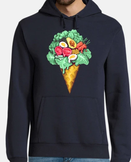 Felpa insalata mista di gelato