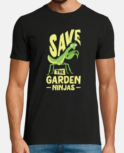 Tee-shirt Insects Praying Mantis Garden Ninja Entomologist
