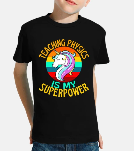 Abbigliamento insegnando fisica il mio superpotere un