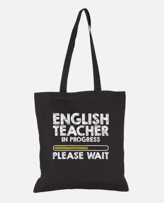 Borsa insegnante di inglese in corso di lingu tostadora