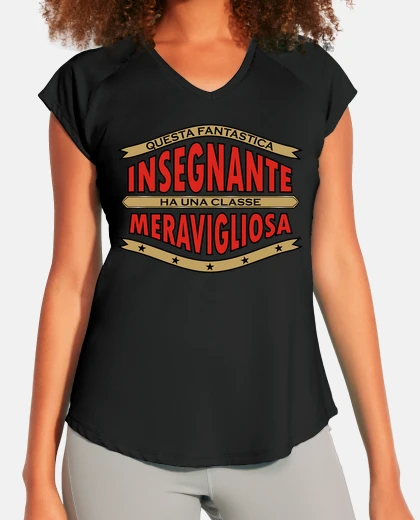 T-shirt Insegnante donna
