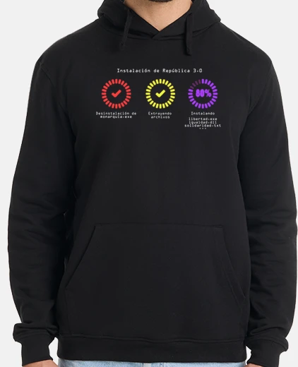 Sudadera Instalando República 3.0