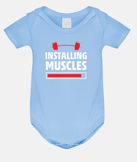 Kids installing muscles