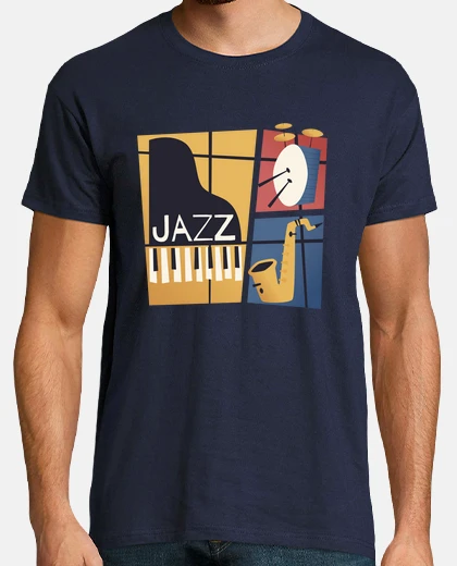 Camiseta Instrumentos de jazz